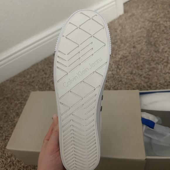 Calvin Klein White Sneakers - Picture 4 of 5
